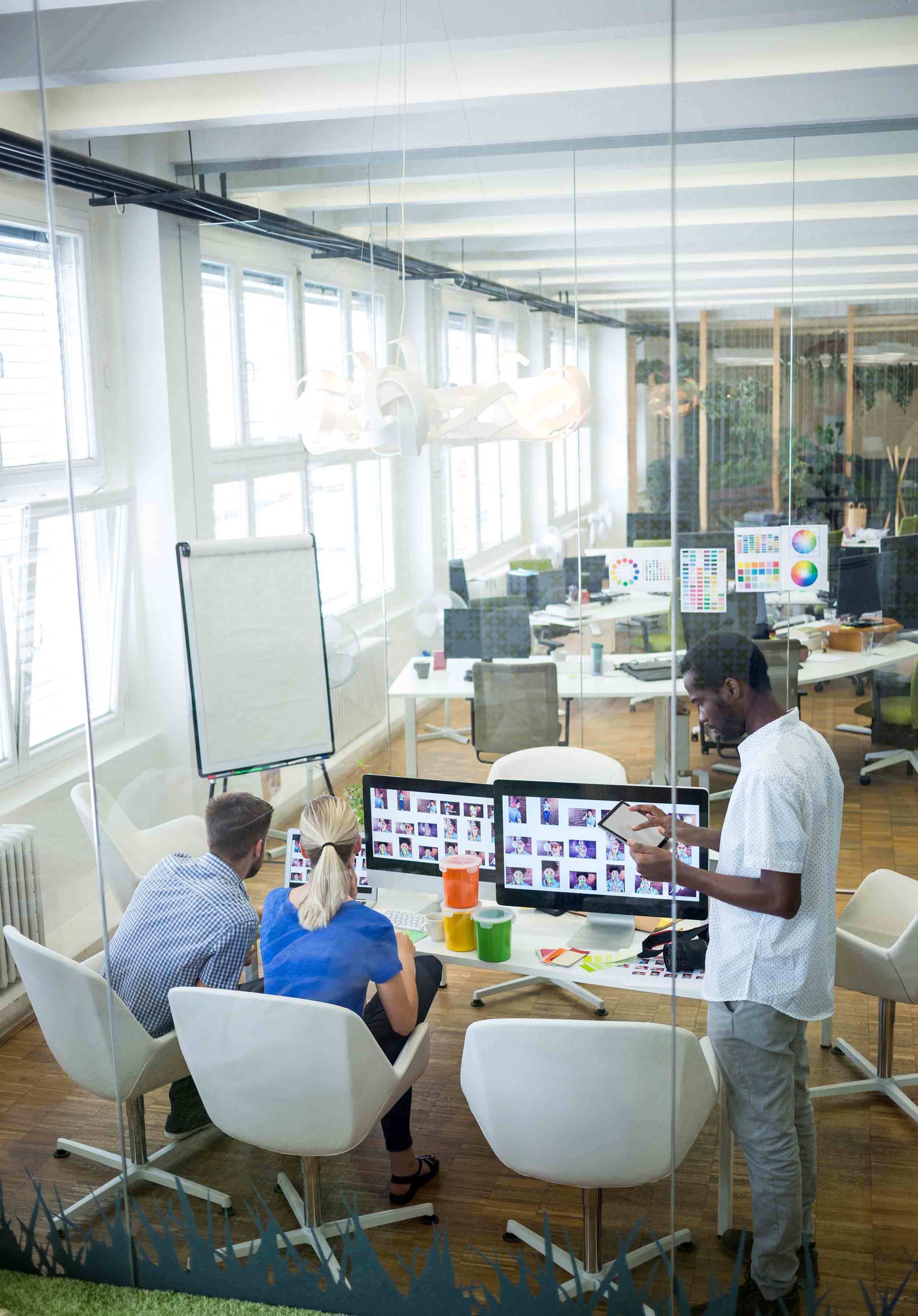 Modern corporate interior